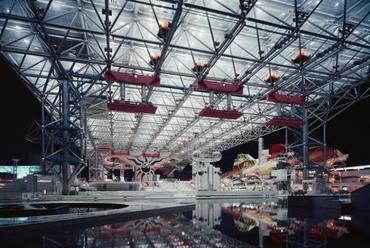 11. Expo’70, A Fesztivál Pláza tetőszerkezete