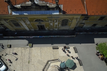 A tér felülről, fotó: Báthory Gábor
