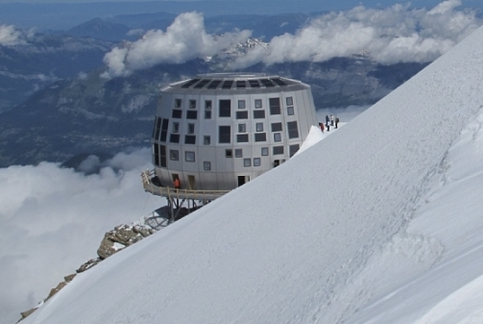 Le Refuge du Goûter – új menedékház a Mont Blanc-nál