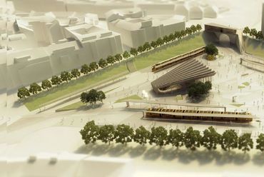 Az Építész Stúdió terve a Széll Kálmán tér átalakítására