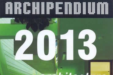 Az Archipendium architecture 2013 címlapja