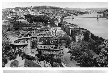 Az Elit-Tabán a Gellérthegyről - 1920-1970, forrás: Timár Benedek szakdolgozata, FSZEK Budapest Képarchívum