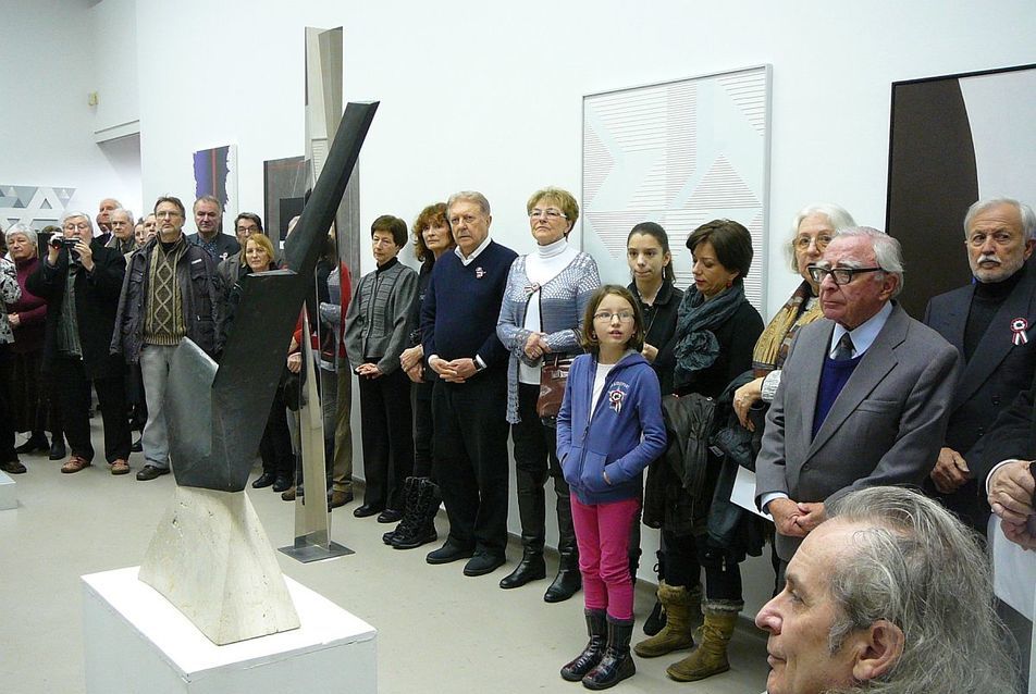 60 év a magyar építészetben és képzőművészetben – kiállítás megnyitó