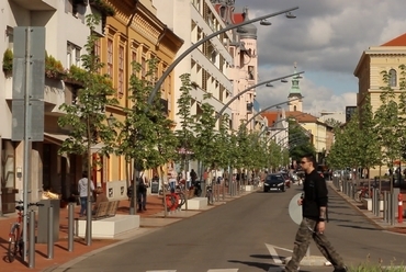Dugonics tér felújítása, fotó: Zajti Gábor rendező-operatőr készülő filmjéből