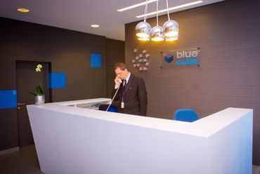 Blue Cube - recepció, fotó: Cziglán Tamás