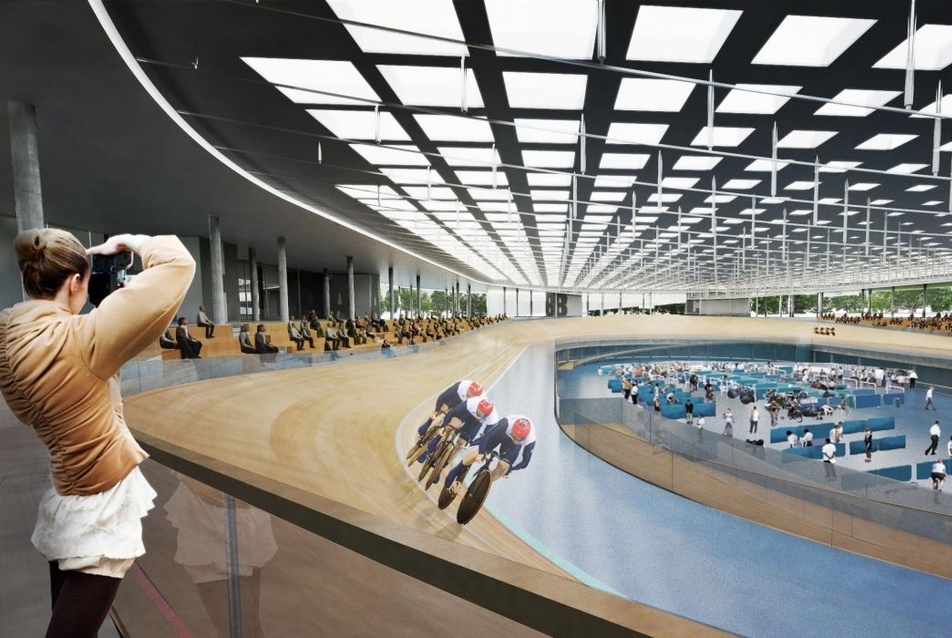 Millenáris Velodrom - a Váncza Művek győztes terve