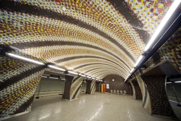 4-es Metró Szent Gellért tér állomás, fotó: Zsitva Tibor