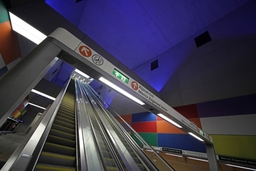 4-es metró: Móricz Zsigmon körtér állomás, fotó: Zsitva Tibor