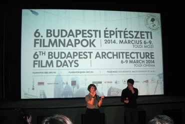 6. Budapesti Építészeti Filmnapok, fotó: Sárosi Anita