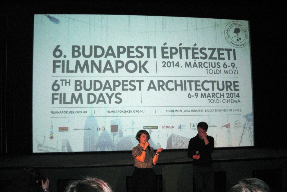 6. Budapesti Építészeti Filmnapok, fotó: Sárosi Anita