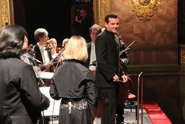 Lionel Bringuier karmester, Ybl-díj átadás 2014, Magyar Állami Operaház - fotó: perika