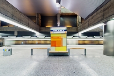 II. János Pál pápa tér, metróállomás, fotó: Bujnovszky Tamás