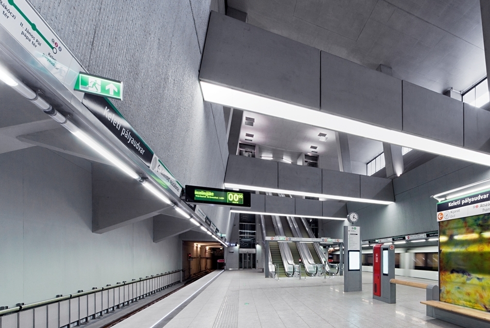 Keleti pályaudvar: a betonbemutató