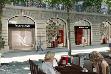 Nespresso üzlet, Champs-Elysées