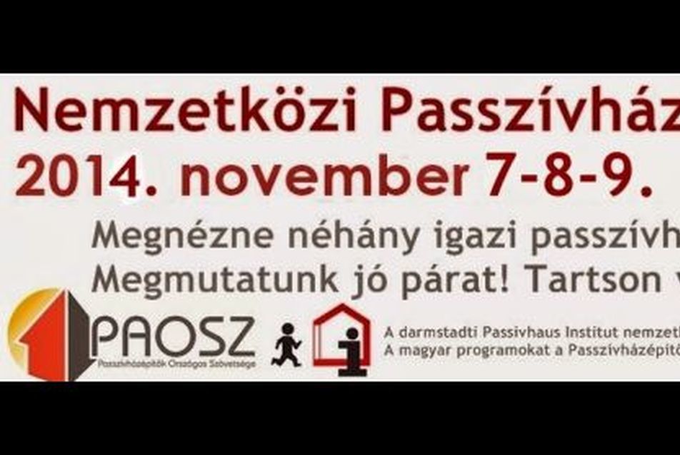 November első hétvégéjén ismét látogathatók magyar passzívházak