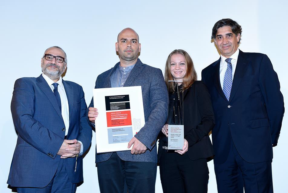 Újabb magyar építészek kaptak díjat a Holcim Awards világversenyen