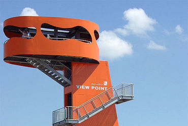 HafenCity - Kilátótorony az Elba partján. Forrás: Wikipedia