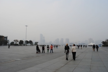 A Sanghaj expo területének partmenti rehabilitációja, forrás: Gyergyák János