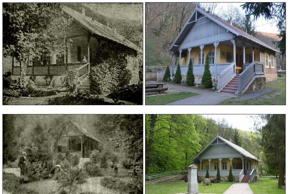 A Pele-ház egykor és ma, archív képforrás az irodalomjegyzékben, fotók: dr. Monspart-Molnár Zsófia