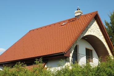 A II. díjas tető, csopaki nyaraló (Drong György), forrás: Build-Communication Kft.