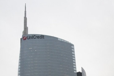 Cesar Pelli: Unicredit torony, Milánó - Porta Nuova. A szerző felvétele