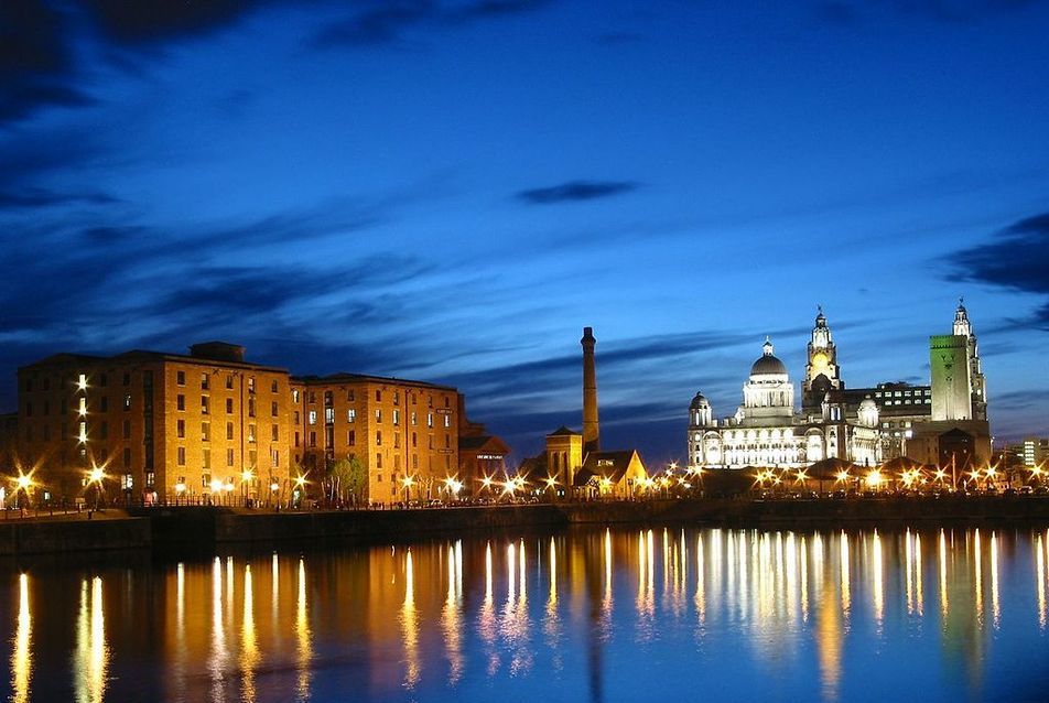Albert Dock, Liverpool. Forrás: Wikipedia