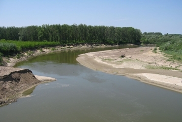 Szeret (Románia, Siret) folyó, fotó: Cesar Suceveanu, Wikipedia, 2009
