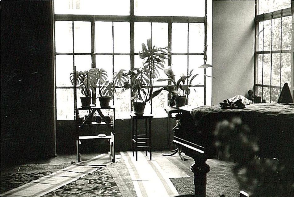 nappali-belső, 1960-körül - ICOMOS díjban részesült családi ház felújítása