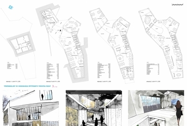 tabló - Törökbálint új Városháza tervpályázat - a Nartarchitects terve