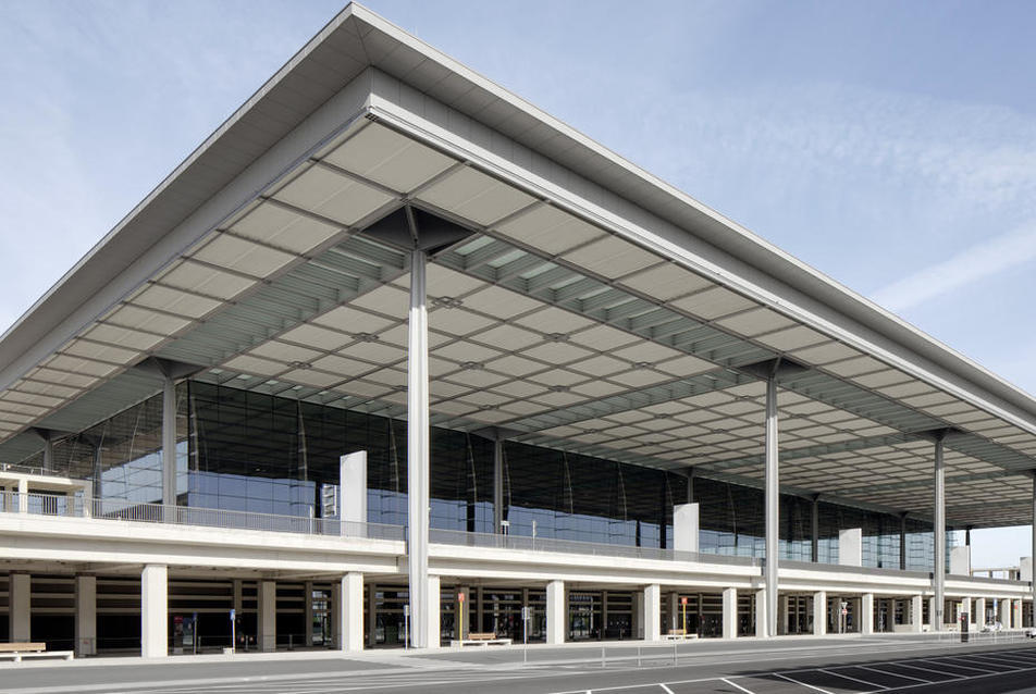 Berlin Brandenburg Repülőtér. Forrás: GMP Architects