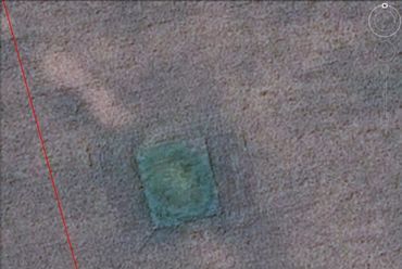 Dombiratosi torony - forrás: Google Earth