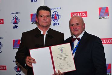 Kovács Sándor ács- és tetőfedő mester nemzetközi elismerést kapott