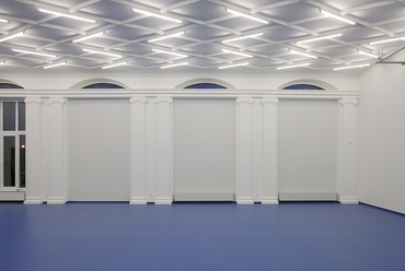 belső tér, birkózó terem - fotó: Gáll András