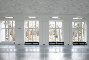 belső tér, vívó terem - fotó: Gáll András