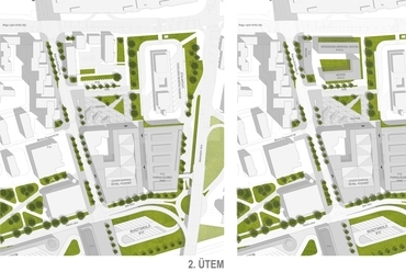 Zólyom tömb – 2. és 3. fejlesztési ütemek