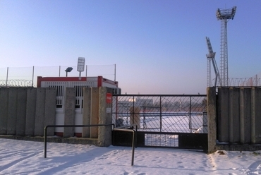 Bozsik stadion meglévő bejárata