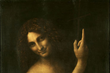 Leonardo da Vinci, Keresztelő Szent János (1513-16) Musée du Louvre, Párizs