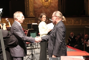 Szegő György 2014-ben vette át az Ybl-díjat 