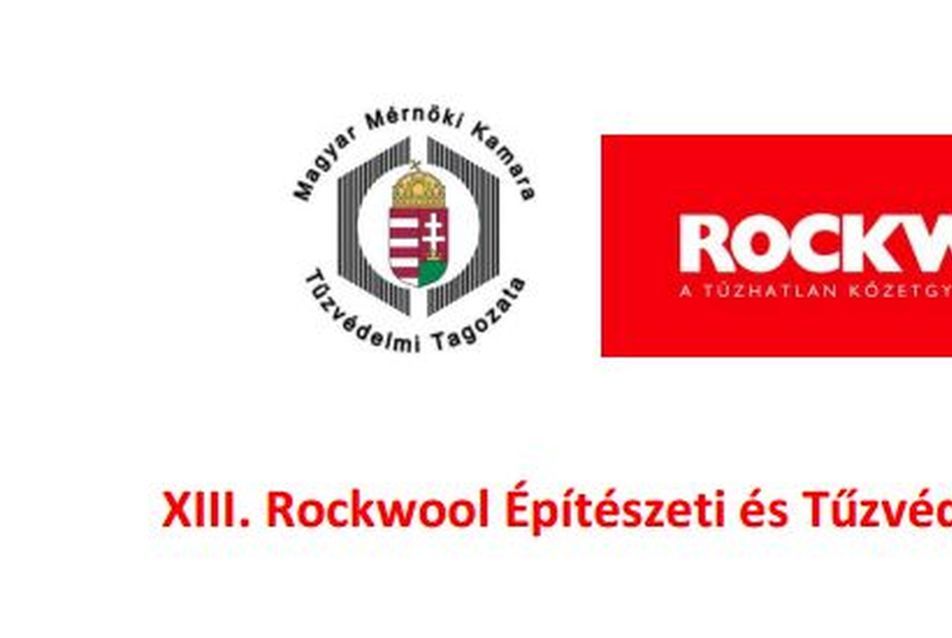 XIII. Rockwool Építészeti és Tűzvédelmi Konferencia