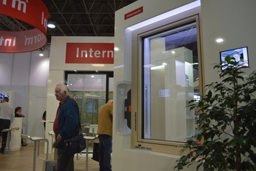 Internorm Ablak Kft. stand a Construmán