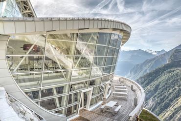 Skyway Mont Blanc, AGC Glass Europe üvegek- építész: Studio Progetti Cillara Rossi - fotó: Jean-Michel Byl
