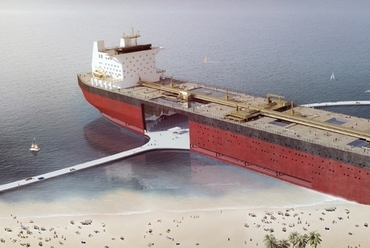 Chris Collaris: The Black Gold - újrahasznosított tankerhajó