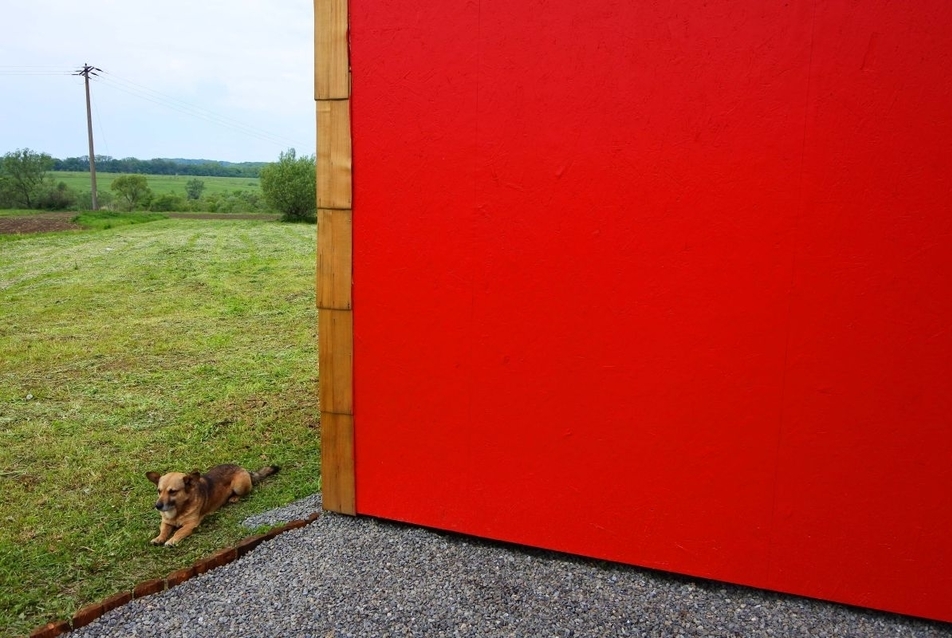 A pavilonok őrzője, Morzsi kutya - építész: Sági Gergely - fotó: Vasáros Zsolt