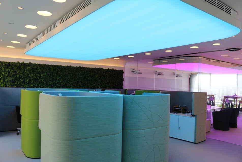 Az ABB fényekkel színezi ki a világ első 3D-nyomtatású irodaépületét