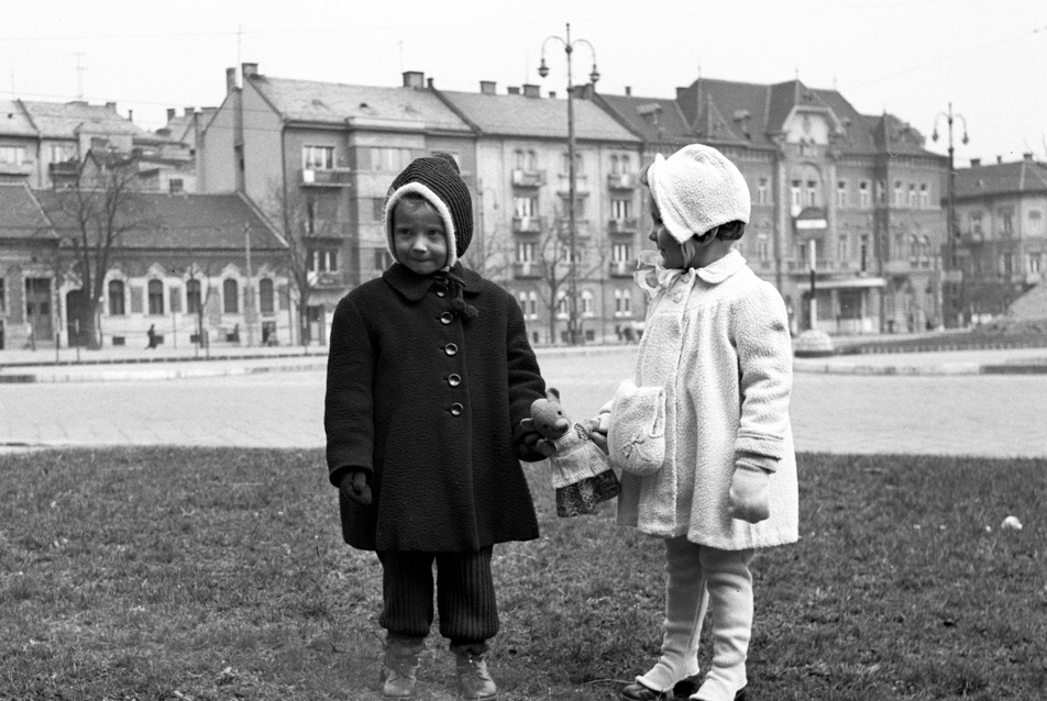 Széll Kálmán tér, 1944, Lissák Tivadar felvétele, Fortepan