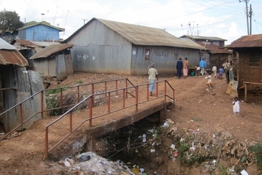 Kibera Public Space Projekt - előtte