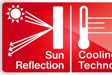 Sun reflection és cooling technology védjegye