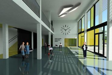 Dunakeszi új iskolája - építész: INCORSO Építész- és Építőműhely