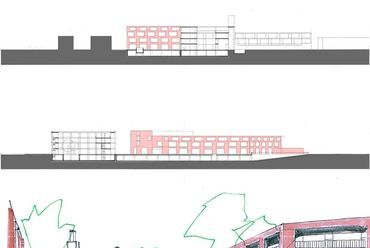 Paksi új városközpont városrendezési ötletpályázata - építész: Karácsony Tamás, Kern Orsolya