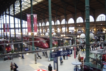 Gare du Nord, Párizs. Fotó: Bán Dávid